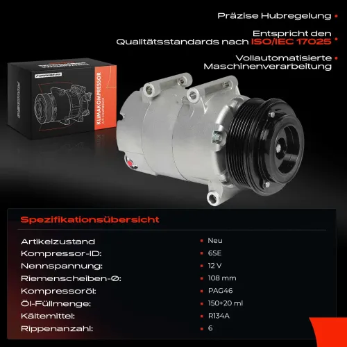 Kompressor, Klimaanlage Frankberg 5481FB0001341 Bild Kompressor, Klimaanlage Frankberg 5481FB0001341