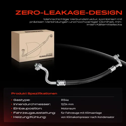 Hochdruck-/Niederdruckleitung, Klimaanlage Motorraum Frankberg 5481FB0001398 Bild Hochdruck-/Niederdruckleitung, Klimaanlage Motorraum Frankberg 5481FB0001398