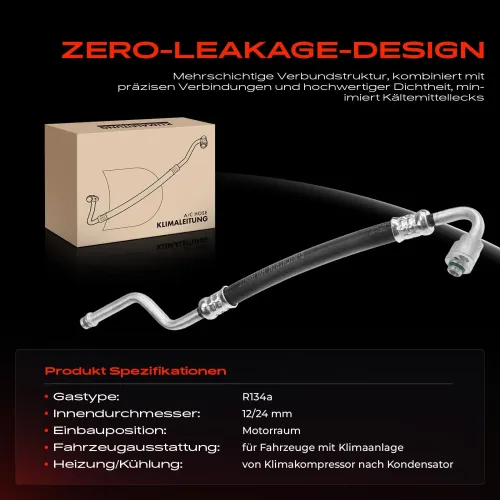 Hochdruck-/Niederdruckleitung, Klimaanlage Motorraum Frankberg 5481FB0001404 Bild Hochdruck-/Niederdruckleitung, Klimaanlage Motorraum Frankberg 5481FB0001404