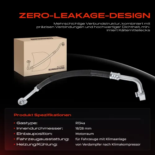 Hochdruck-/Niederdruckleitung, Klimaanlage Motorraum Frankberg 5481FB0001410 Bild Hochdruck-/Niederdruckleitung, Klimaanlage Motorraum Frankberg 5481FB0001410