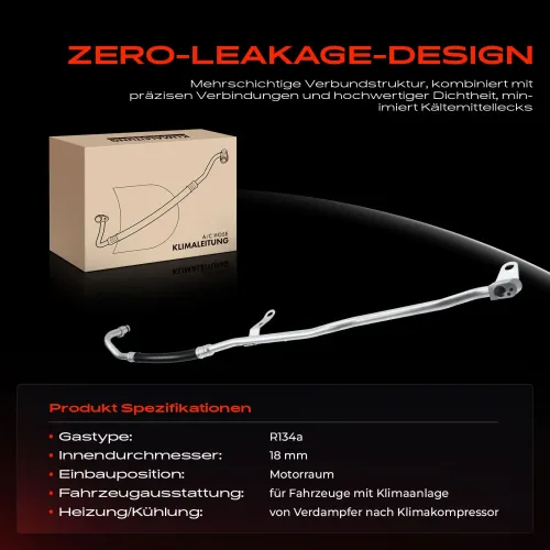 Hochdruck-/Niederdruckleitung, Klimaanlage Motorraum Frankberg 5481FB0001427 Bild Hochdruck-/Niederdruckleitung, Klimaanlage Motorraum Frankberg 5481FB0001427