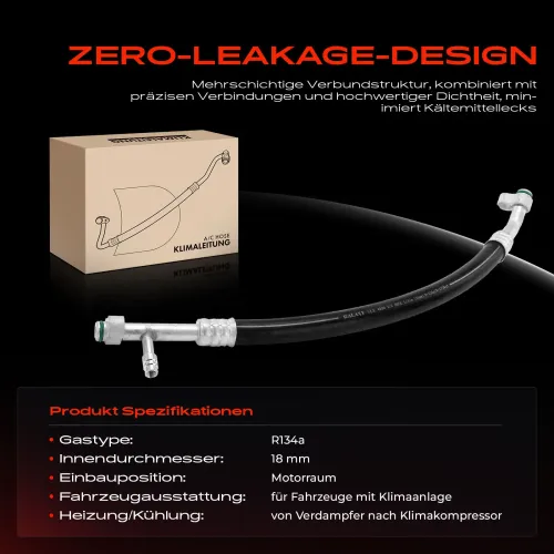 Hochdruck-/Niederdruckleitung, Klimaanlage Motorraum Frankberg 5481FB0001429 Bild Hochdruck-/Niederdruckleitung, Klimaanlage Motorraum Frankberg 5481FB0001429