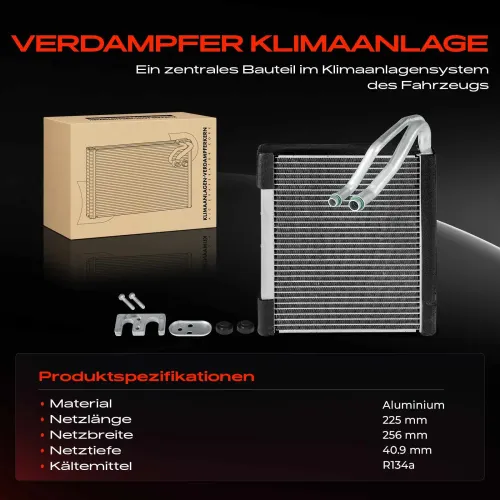 Verdampfer, Klimaanlage Frankberg 5481FB0001510 Bild Verdampfer, Klimaanlage Frankberg 5481FB0001510