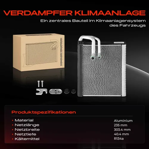 Verdampfer, Klimaanlage Frankberg 5481FB0001523 Bild Verdampfer, Klimaanlage Frankberg 5481FB0001523