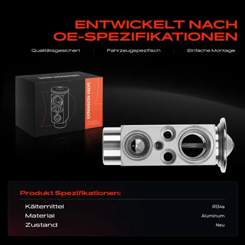 Expansionsventil, Klimaanlage Frankberg 5481FB0001535 Bild Expansionsventil, Klimaanlage Frankberg 5481FB0001535