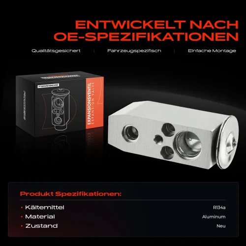 Expansionsventil, Klimaanlage Frankberg 5481FB0001560 Bild Expansionsventil, Klimaanlage Frankberg 5481FB0001560