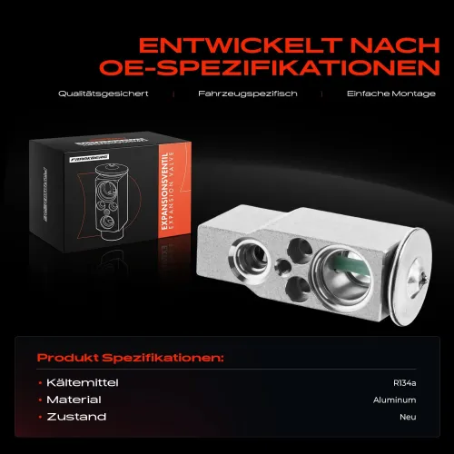 Expansionsventil, Klimaanlage Frankberg 5481FB0001580 Bild Expansionsventil, Klimaanlage Frankberg 5481FB0001580