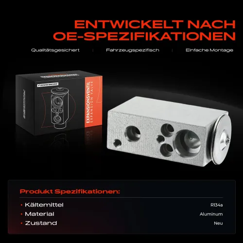 Expansionsventil, Klimaanlage Frankberg 5481FB0001591 Bild Expansionsventil, Klimaanlage Frankberg 5481FB0001591