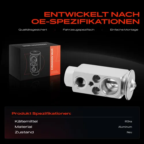 Expansionsventil, Klimaanlage Frankberg 5481FB0001607 Bild Expansionsventil, Klimaanlage Frankberg 5481FB0001607