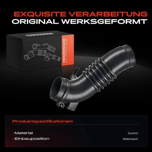 Ansaugschlauch, Luftfilter Motorraum Frankberg 5481FB0001625 Bild Ansaugschlauch, Luftfilter Motorraum Frankberg 5481FB0001625