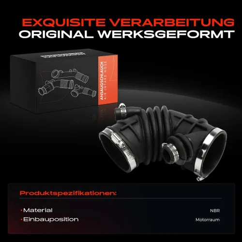 Ansaugschlauch, Luftfilter Motorraum Frankberg 5481FB0001626 Bild Ansaugschlauch, Luftfilter Motorraum Frankberg 5481FB0001626