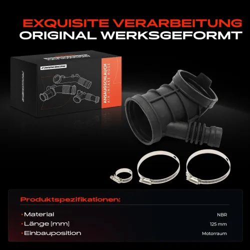 Ansaugschlauch, Luftfilter Motorraum Frankberg 5481FB0001631 Bild Ansaugschlauch, Luftfilter Motorraum Frankberg 5481FB0001631