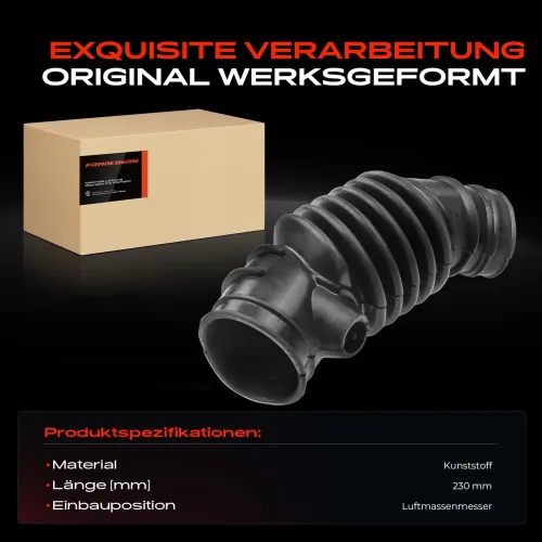 Ansaugschlauch, Luftfilter Luftmassenmesser Frankberg 5481FB0001653 Bild Ansaugschlauch, Luftfilter Luftmassenmesser Frankberg 5481FB0001653