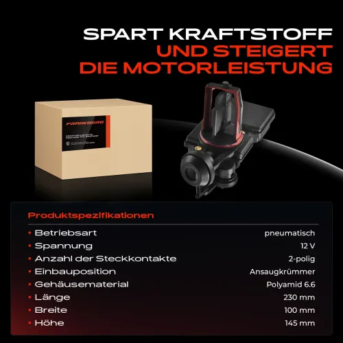 Ventil, Luftsteuerung (Ansaugluft) 12 V Ansaugkrümmer Frankberg 5481FB0001663 Bild Ventil, Luftsteuerung (Ansaugluft) 12 V Ansaugkrümmer Frankberg 5481FB0001663