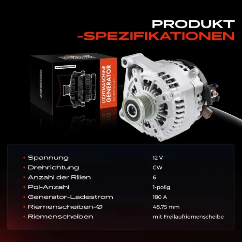 Generator 12 V Frankberg 5481FB0001670 Bild Generator 12 V Frankberg 5481FB0001670