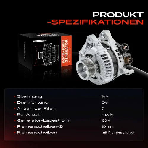 Generator 14 V Frankberg 5481FB0001677 Bild Generator 14 V Frankberg 5481FB0001677