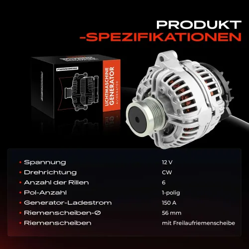 Generator 12 V Frankberg 5481FB0001709 Bild Generator 12 V Frankberg 5481FB0001709