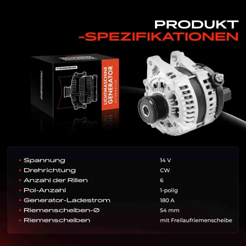 Generator 14 V Frankberg 5481FB0001721 Bild Generator 14 V Frankberg 5481FB0001721