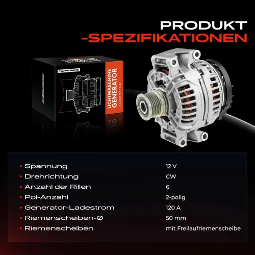 Generator 12 V Frankberg 5481FB0001767 Bild Generator 12 V Frankberg 5481FB0001767