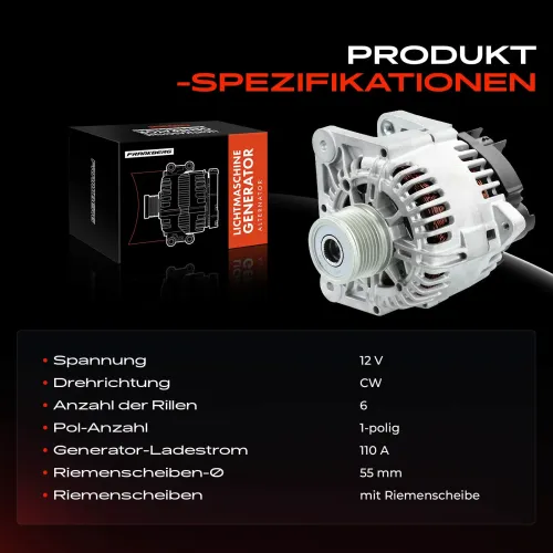 Generator 12 V Frankberg 5481FB0001917 Bild Generator 12 V Frankberg 5481FB0001917