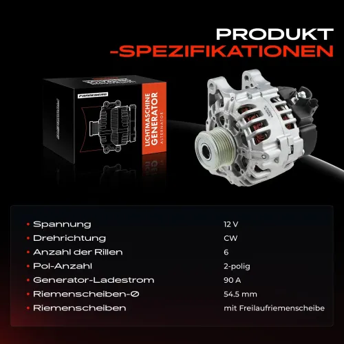 Generator 12 V 12 V Frankberg 5481FB0001936 Bild Generator 12 V 12 V Frankberg 5481FB0001936