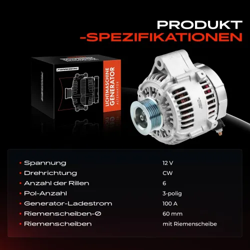 Generator 12 V 12 V Frankberg 5481FB0001970 Bild Generator 12 V 12 V Frankberg 5481FB0001970