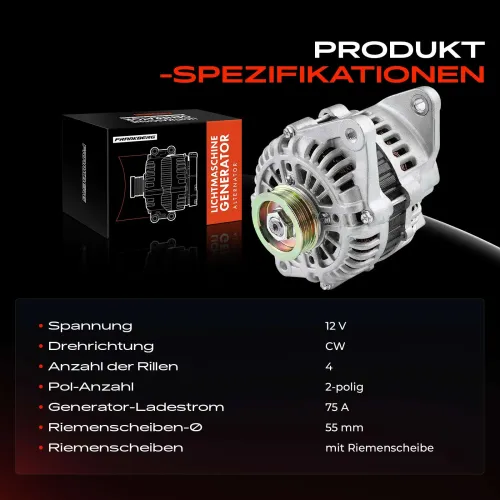 Generator 12 V 12 V Frankberg 5481FB0002012 Bild Generator 12 V 12 V Frankberg 5481FB0002012