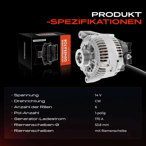 Generator 14 V Frankberg 5481FB0002081 Bild Generator 14 V Frankberg 5481FB0002081