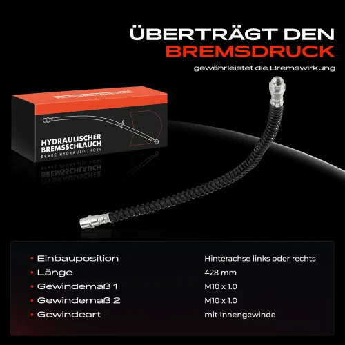 Bremsschlauch Hinterachse beidseitig Frankberg 5481FB0004827 Bild Bremsschlauch Hinterachse beidseitig Frankberg 5481FB0004827