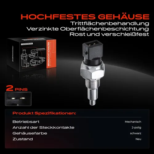 Schalter, Rückfahrleuchte Frankberg 5481FB0005050 Bild Schalter, Rückfahrleuchte Frankberg 5481FB0005050