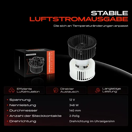 Innenraumgebläse 12 V Frankberg 5481FB0005059 Bild Innenraumgebläse 12 V Frankberg 5481FB0005059
