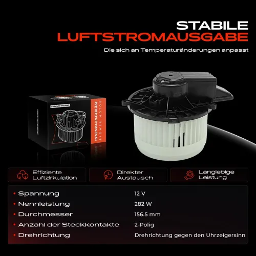 Innenraumgebläse 12 V Frankberg 5481FB0005067 Bild Innenraumgebläse 12 V Frankberg 5481FB0005067