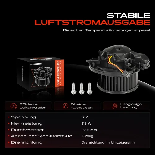 Innenraumgebläse 12 V Frankberg 5481FB0005079 Bild Innenraumgebläse 12 V Frankberg 5481FB0005079