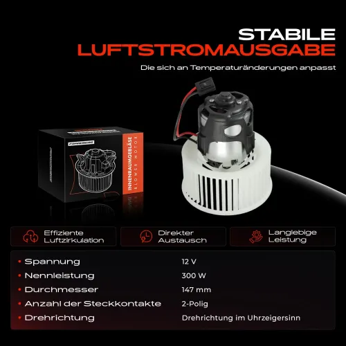 Innenraumgebläse 12 V Frankberg 5481FB0005082 Bild Innenraumgebläse 12 V Frankberg 5481FB0005082