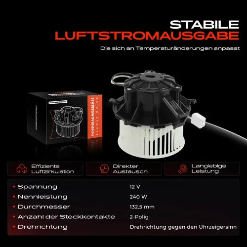 Innenraumgebläse 12 V Frankberg 5481FB0005100 Bild Innenraumgebläse 12 V Frankberg 5481FB0005100
