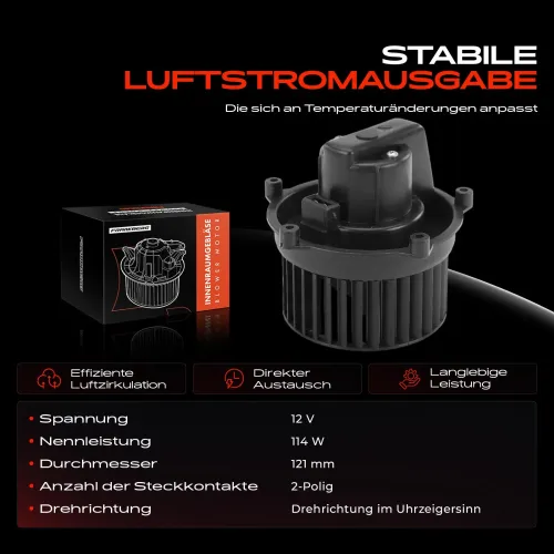 Innenraumgebläse 12 V Frankberg 5481FB0005116 Bild Innenraumgebläse 12 V Frankberg 5481FB0005116