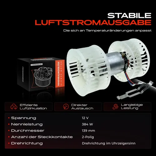 Innenraumgebläse 12 V Frankberg 5481FB0005199 Bild Innenraumgebläse 12 V Frankberg 5481FB0005199