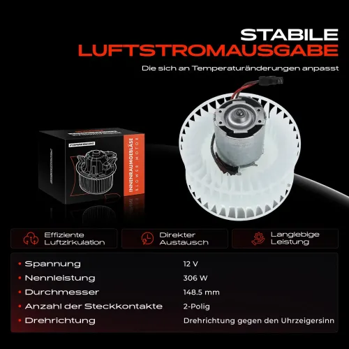 Innenraumgebläse 12 V Frankberg 5481FB0005218 Bild Innenraumgebläse 12 V Frankberg 5481FB0005218