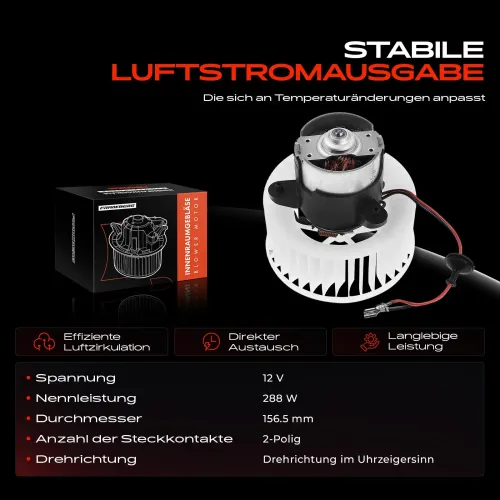 Innenraumgebläse 12 V Frankberg 5481FB0005224 Bild Innenraumgebläse 12 V Frankberg 5481FB0005224