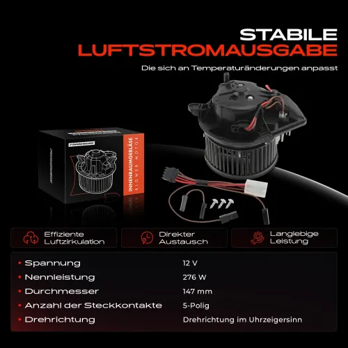 Innenraumgebläse 12 V Frankberg 5481FB0005249 Bild Innenraumgebläse 12 V Frankberg 5481FB0005249