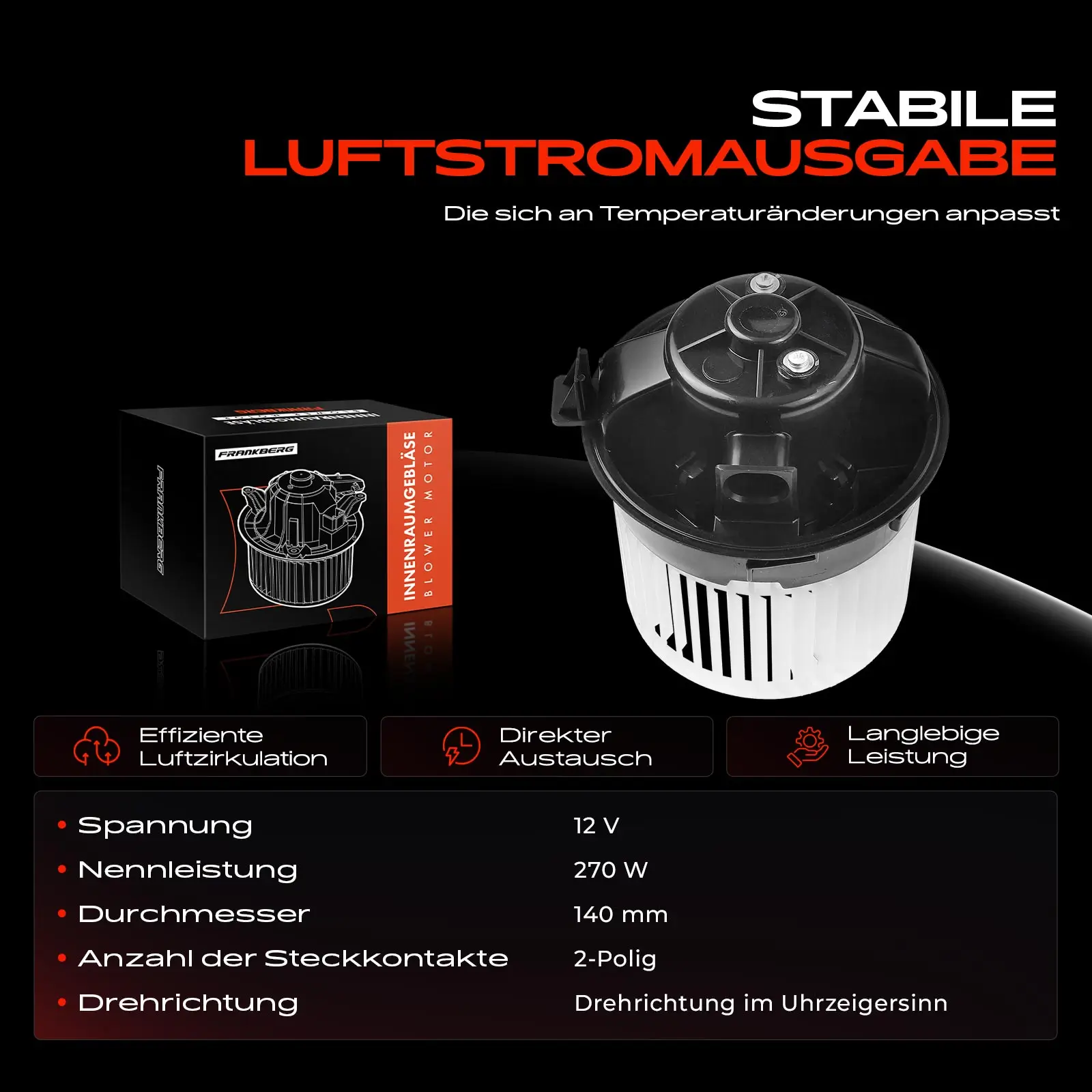 Fensterheber vorne links Frankberg 5481FB0024644