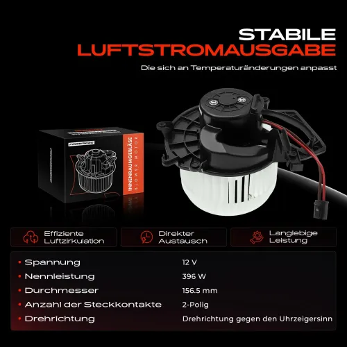 Innenraumgebläse 12 V Frankberg 5481FB0005286 Bild Innenraumgebläse 12 V Frankberg 5481FB0005286