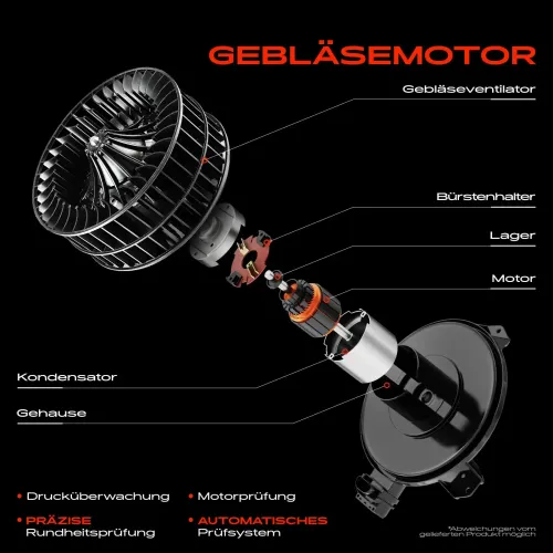 Innenraumgebläse 12 V Frankberg 5481FB0005298 Bild Innenraumgebläse 12 V Frankberg 5481FB0005298