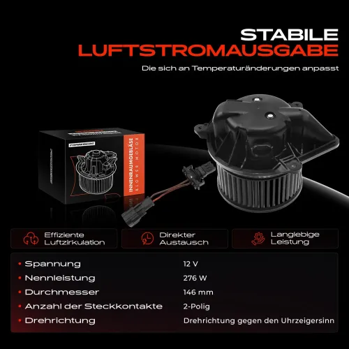 Innenraumgebläse 12 V Frankberg 5481FB0005325 Bild Innenraumgebläse 12 V Frankberg 5481FB0005325