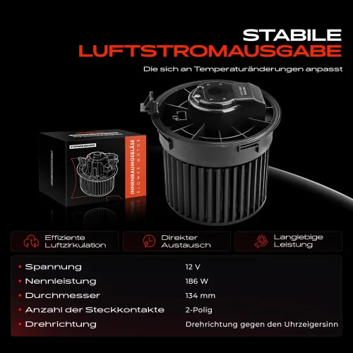 Innenraumgebläse 12 V Frankberg 5481FB0005334 Bild Innenraumgebläse 12 V Frankberg 5481FB0005334