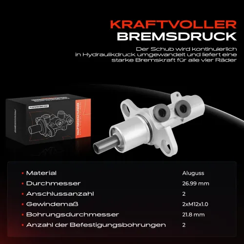 Hauptbremszylinder Frankberg 5481FB0005369 Bild Hauptbremszylinder Frankberg 5481FB0005369