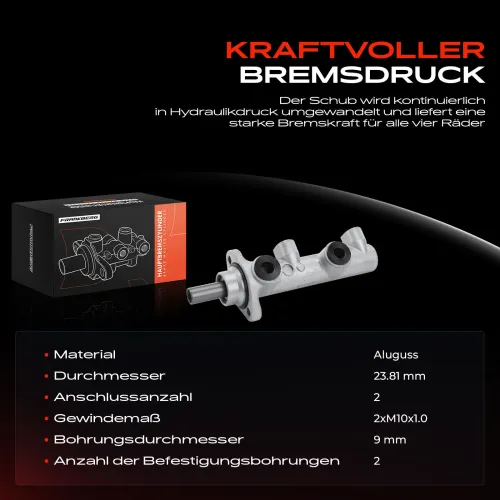 Hauptbremszylinder Frankberg 5481FB0005378 Bild Hauptbremszylinder Frankberg 5481FB0005378