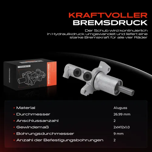 Hauptbremszylinder Frankberg 5481FB0005382 Bild Hauptbremszylinder Frankberg 5481FB0005382