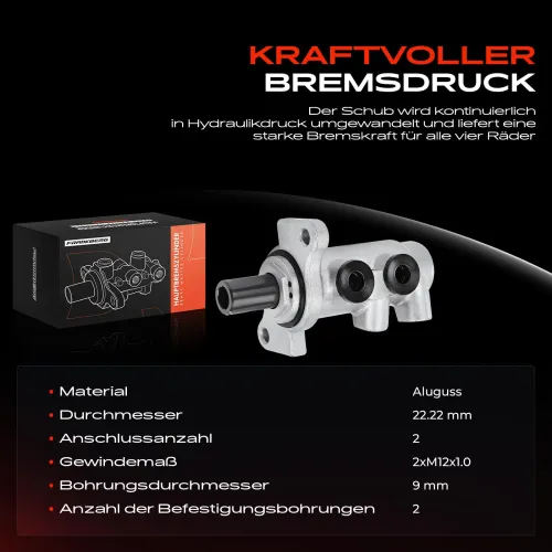 Hauptbremszylinder Frankberg 5481FB0005388 Bild Hauptbremszylinder Frankberg 5481FB0005388
