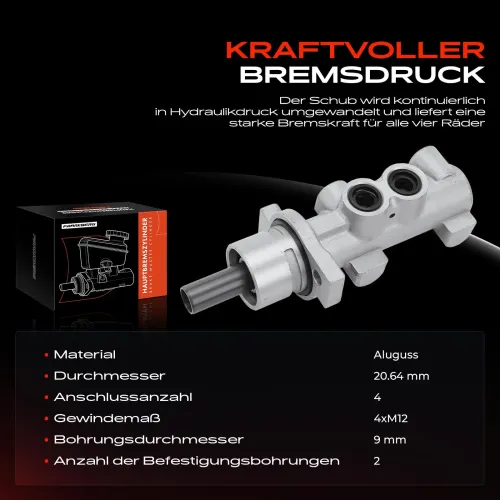 Hauptbremszylinder Frankberg 5481FB0005401 Bild Hauptbremszylinder Frankberg 5481FB0005401